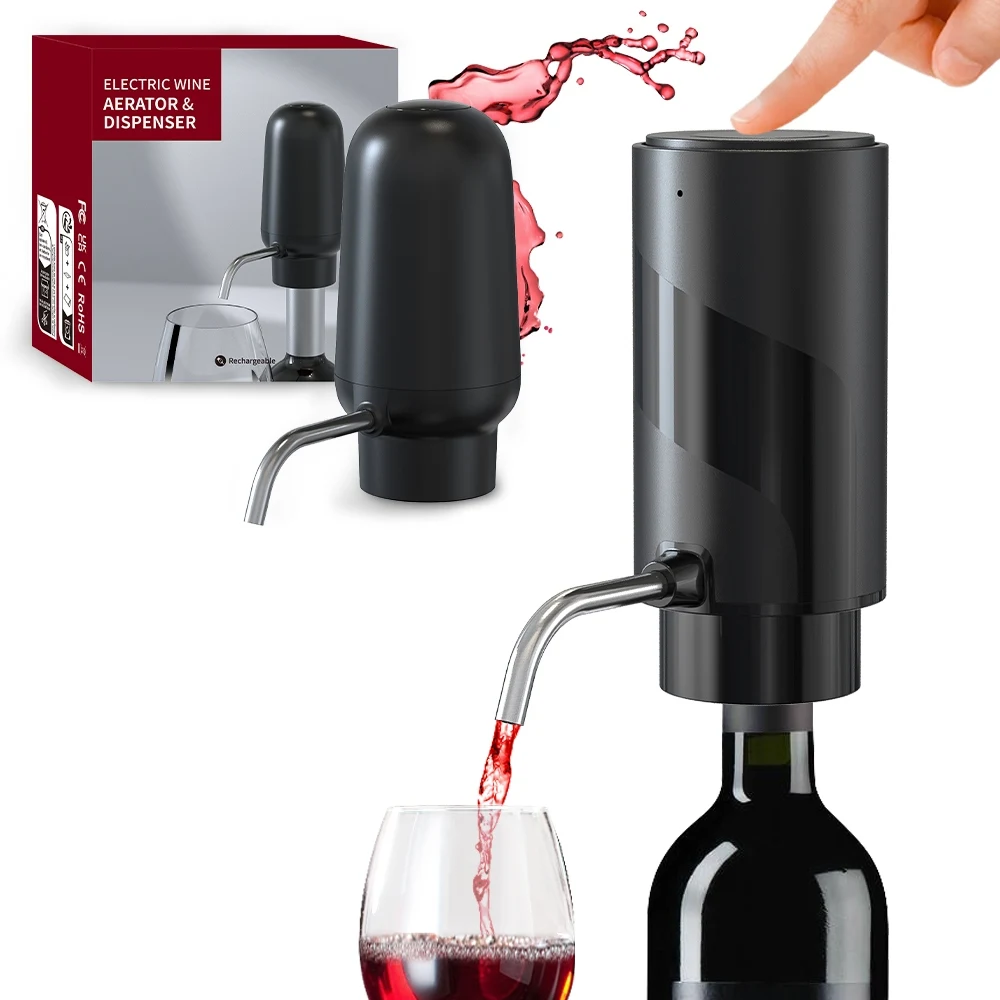 Decanter Aerator Set - Aérateur et distributeur automatique de vin,