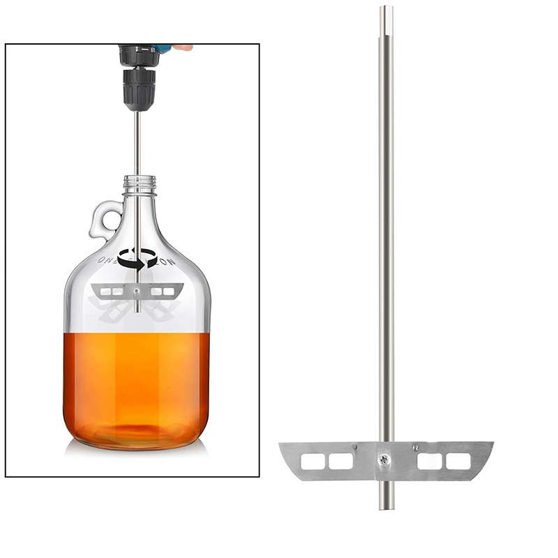Wine Beer And Mead - Agitateur de mélange en acier inoxydable,
