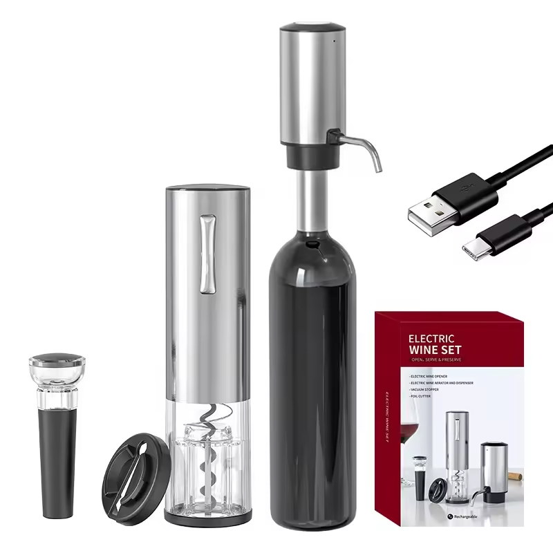 Wine Beer Opener - Ouvre-bouteille électrique Rechargeable au Lithium 4