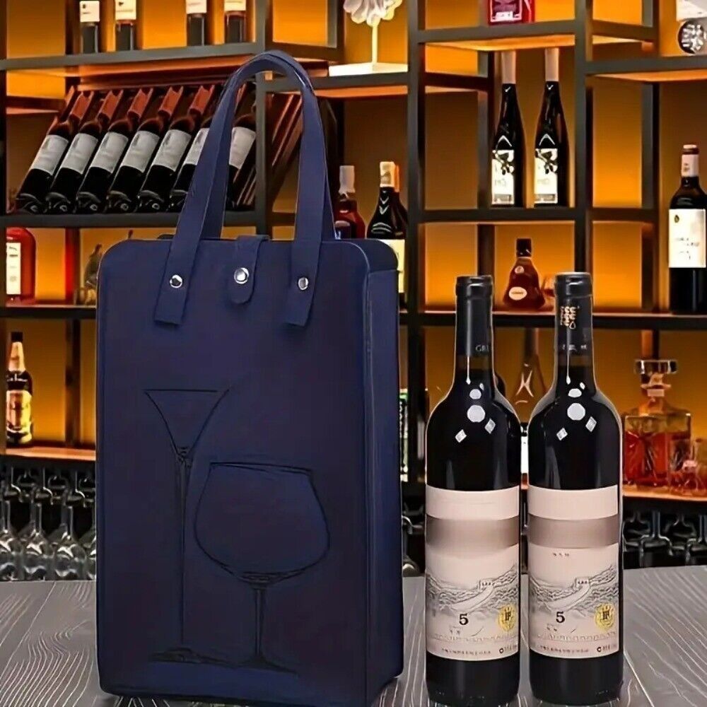 Wine & Beer Unlimited Spirits - Sac à vin en feutre de