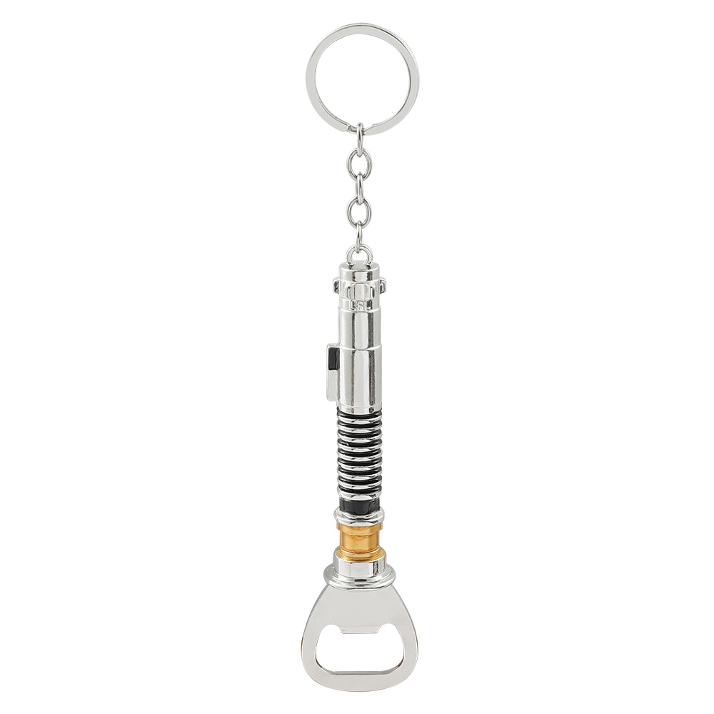 Wine Beer Opener - Ouvre-bouteille porte-clés en métal Luke's Lightsaber
