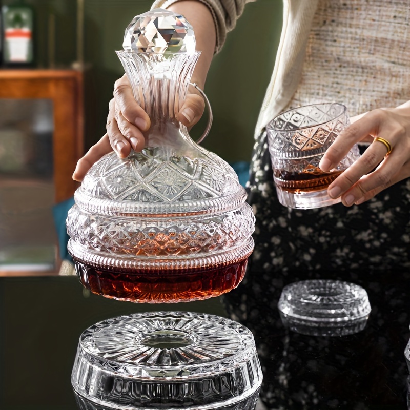 Decanter Aerator Set - Carafe à vin en cristal, ensemble