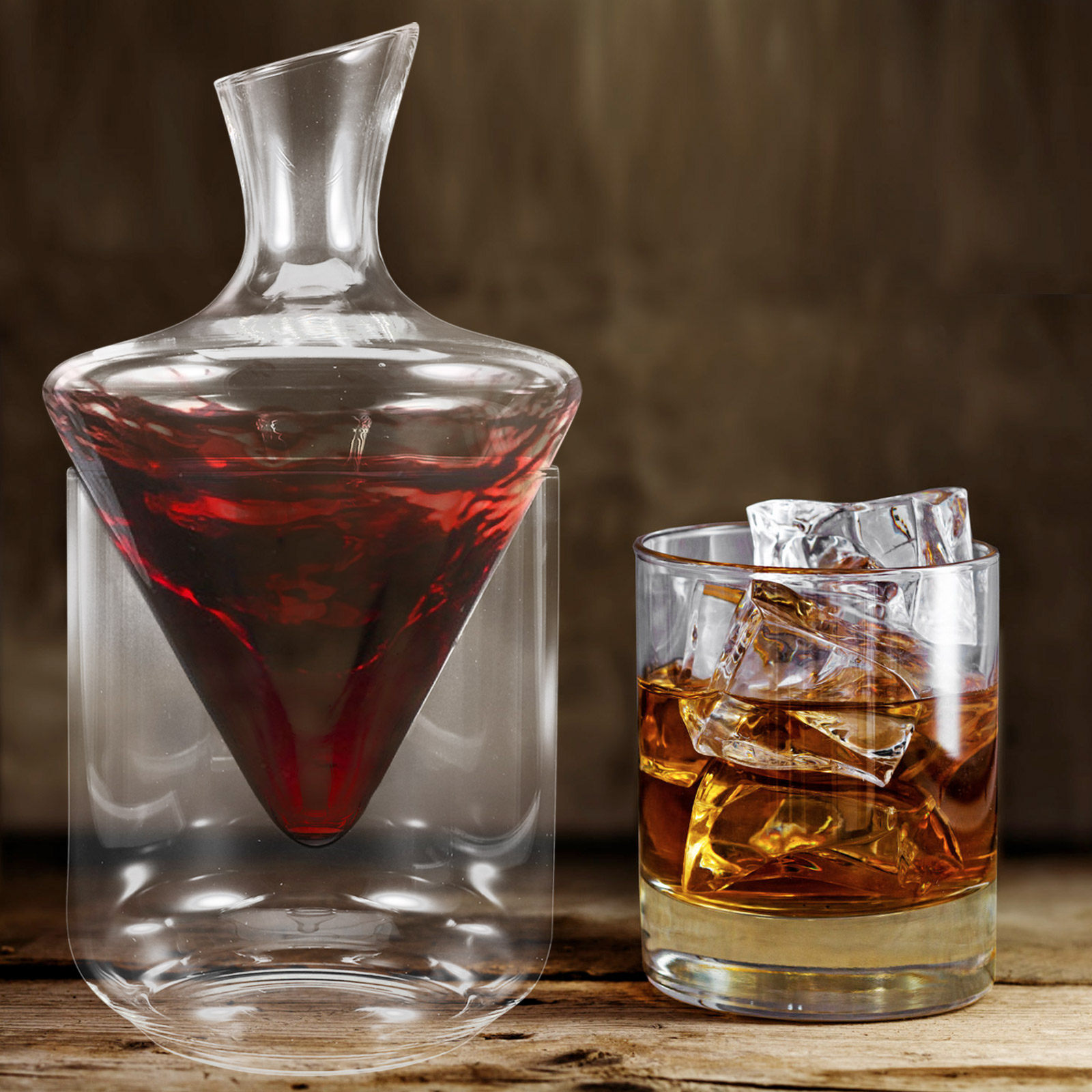 Decanter Aerator Set - 1 pièce Ensemble de carafe en
