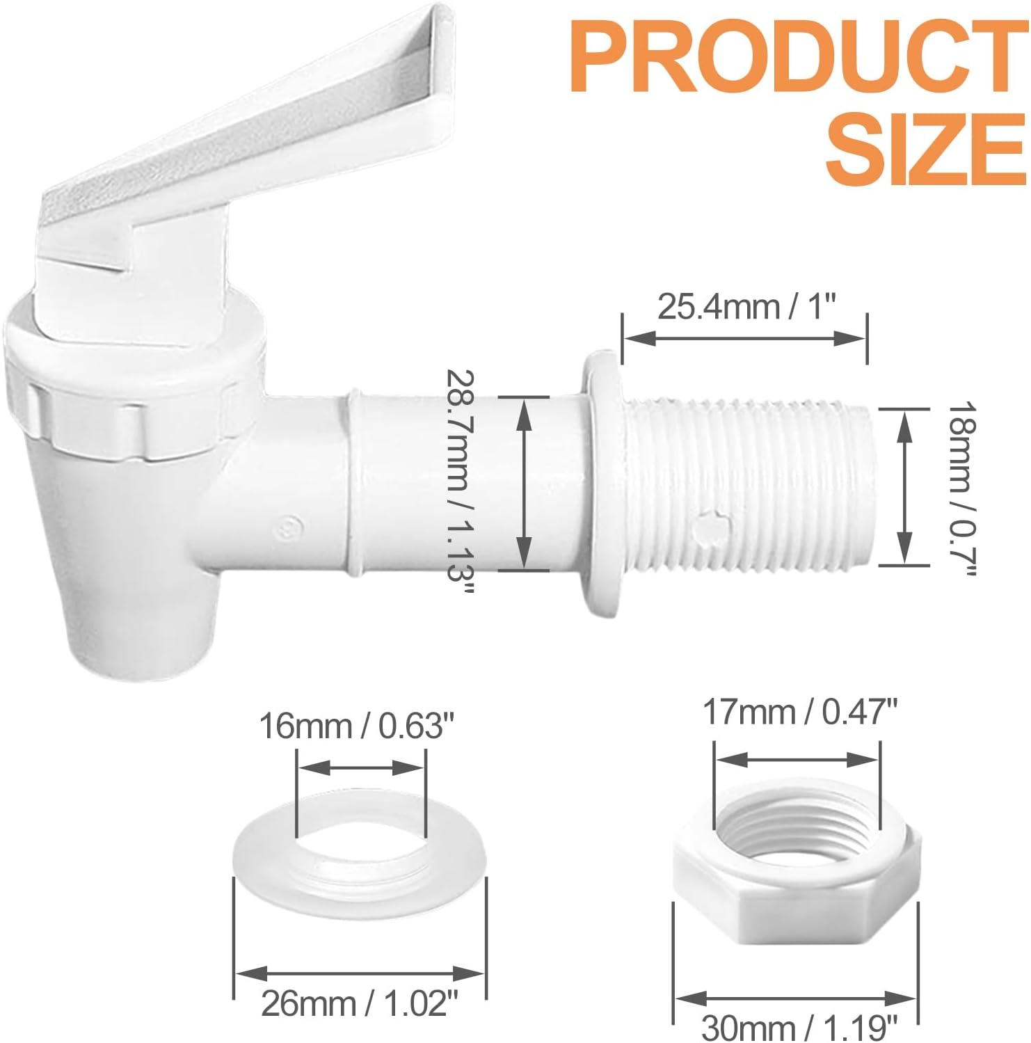Seau à robinet en plastique bl - Beer Wine Hobby avis et prix