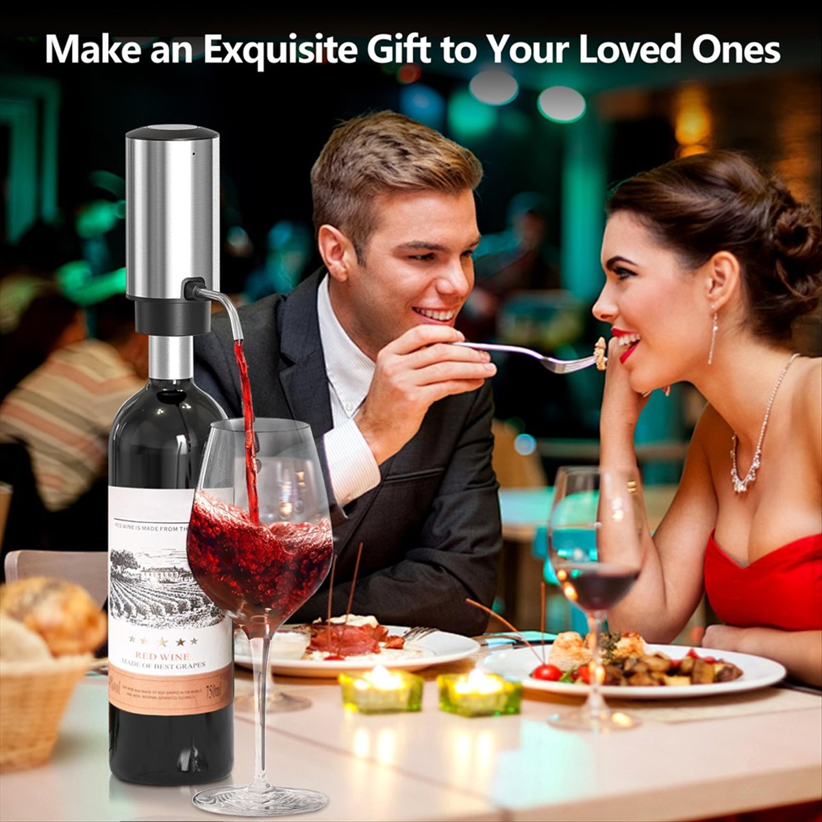 ETRT – aérateur de vin électri - Decanter Aerator Set avis et prix