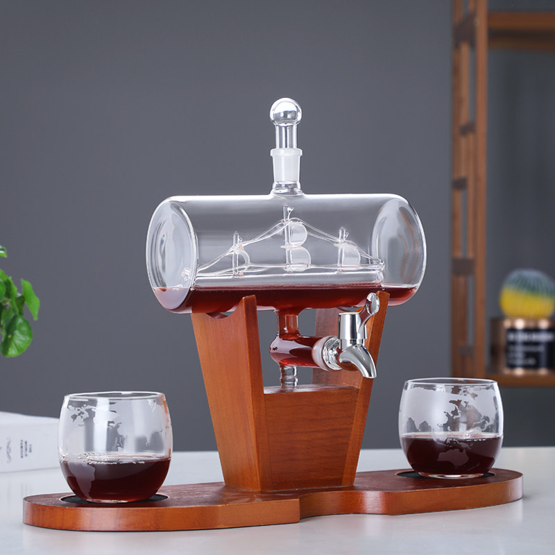 Carafe à vin en verre trempé,  - Decanter Aerator Set avis et prix