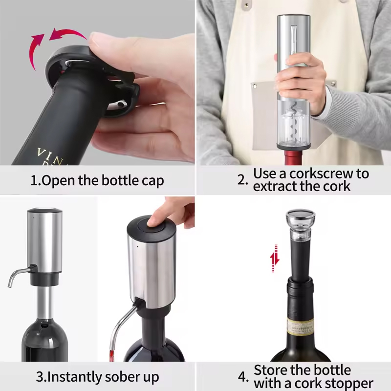 Ouvre-bouteille électrique Rec - Wine Beer Opener avis et prix