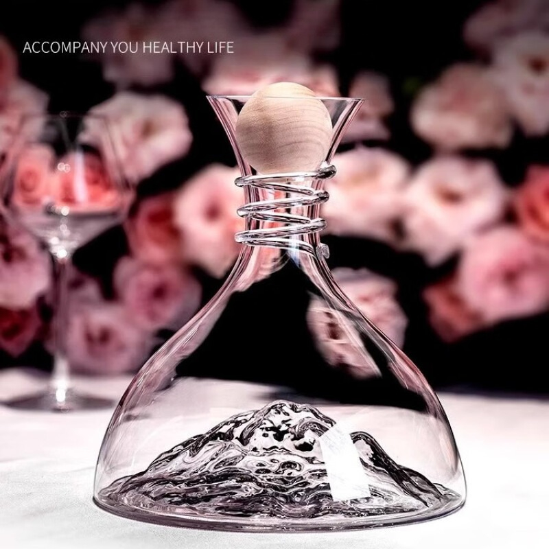 Carafe à vin en forme de glace - Decanter Aerator Set avis et prix