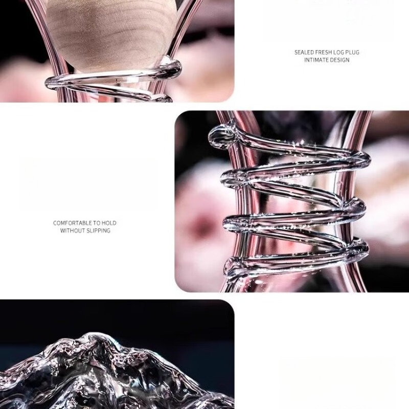 Carafe à vin en forme de glace - Decanter Aerator Set avis et prix