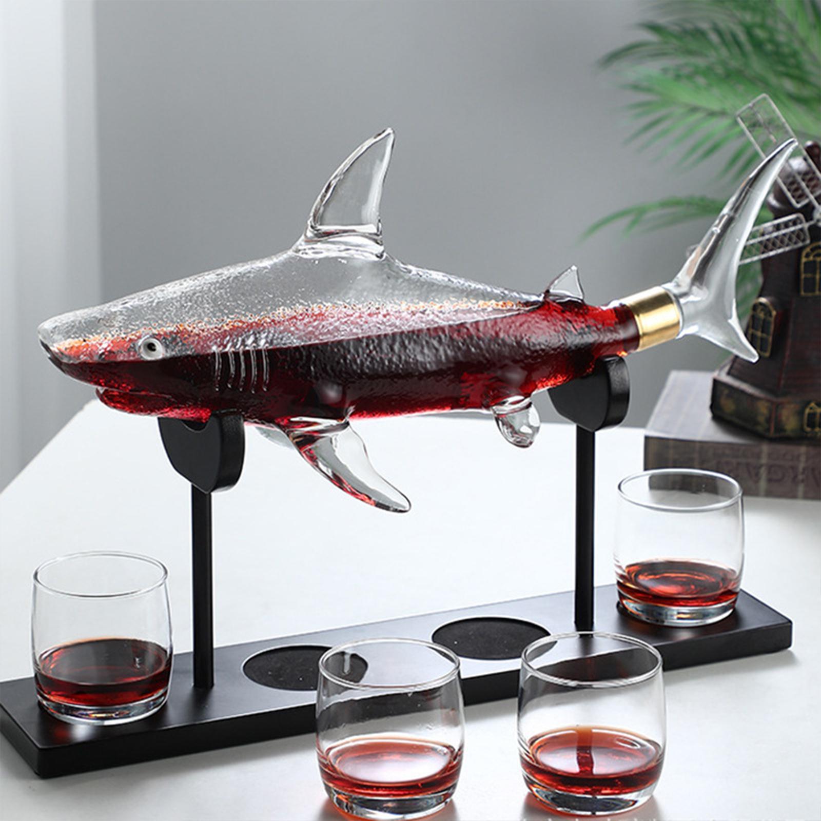 Carafe à vin en forme de poiss - Decanter Aerator Set avis et prix
