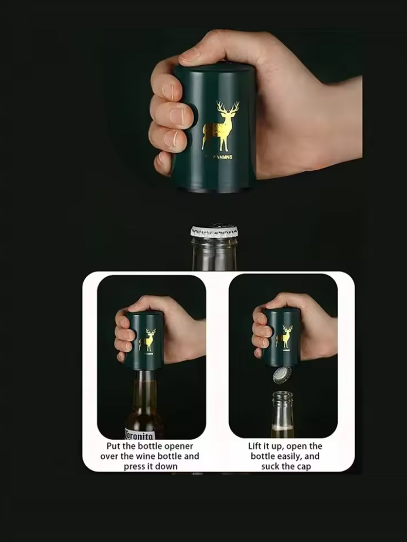 Ouvre-bouteille de bière autom - Wine Beer Opener avis et prix
