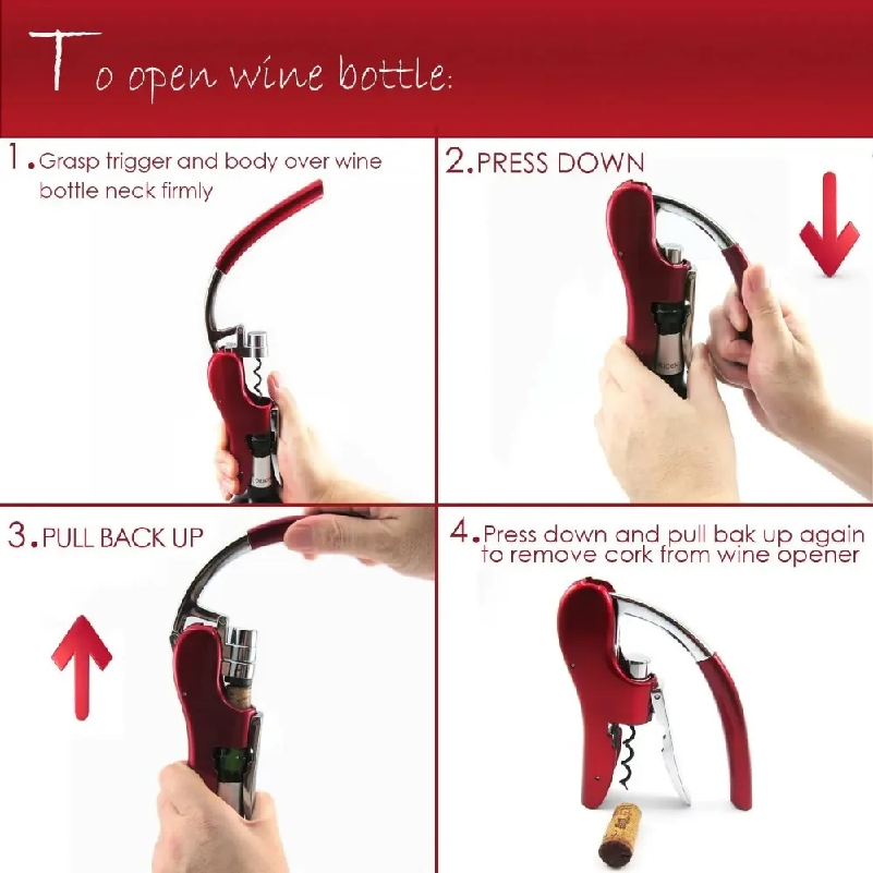 Ouvre-bouteille professionnel  - Wine Beer Opener avis et prix