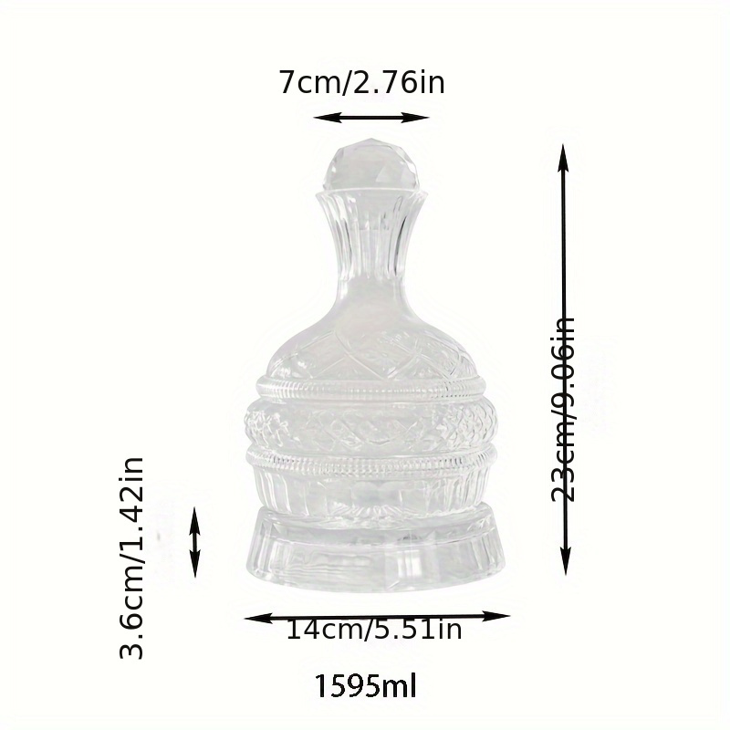 Carafe à vin en cristal, ensem - Decanter Aerator Set avis et prix