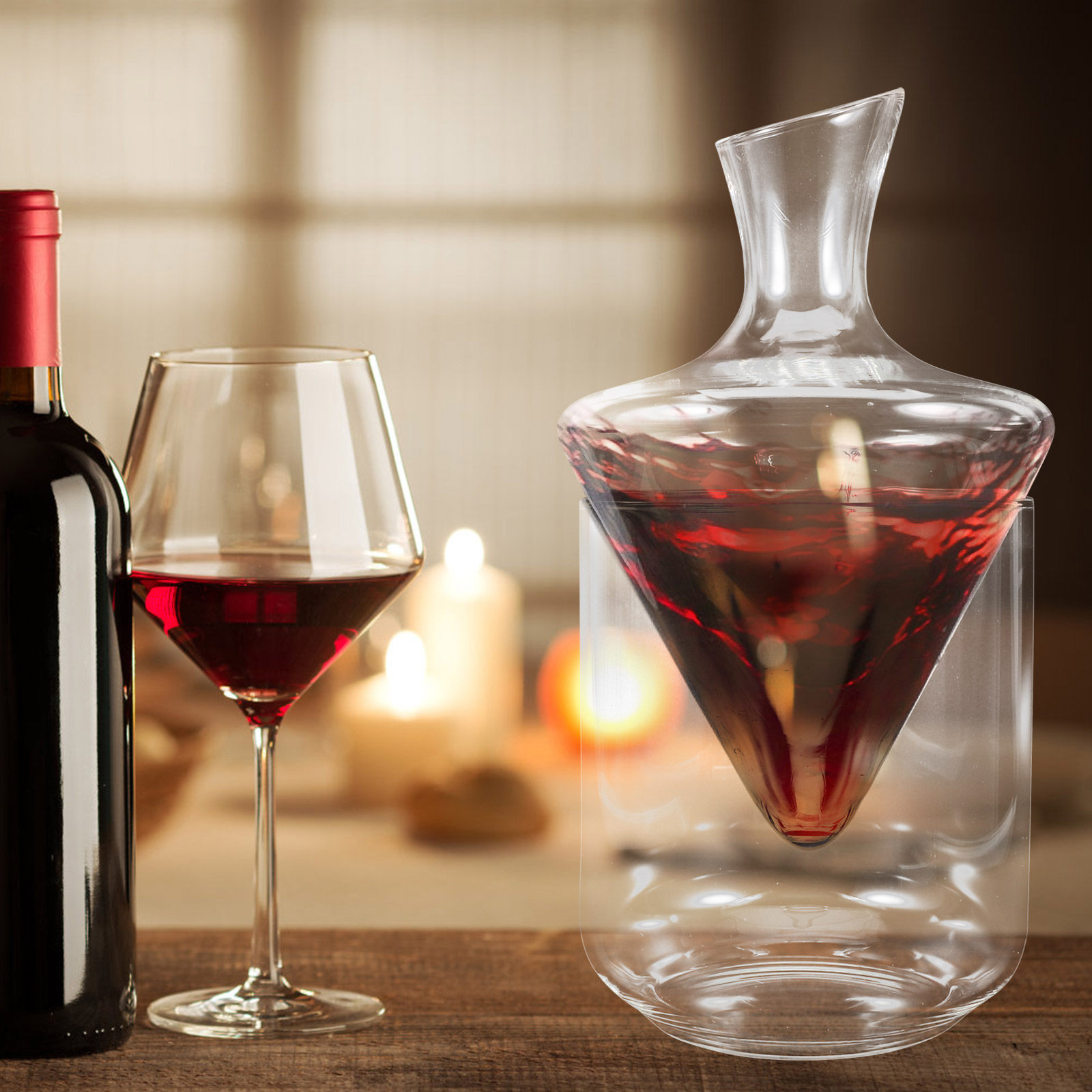 1 pièce Ensemble de carafe en  - Decanter Aerator Set avis et prix