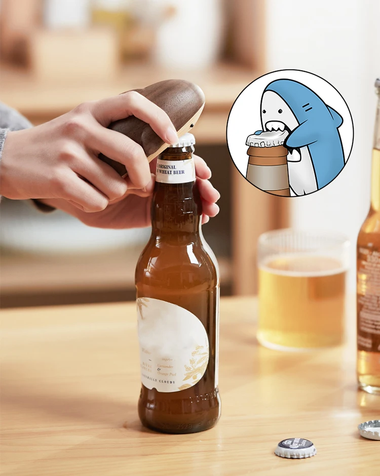 Ouvre-bouteille créatif en boi - Wine Beer Opener avis et prix