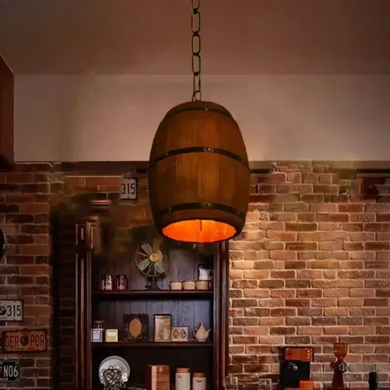 Lampe rustique vintage, lustre - Wine & Beer Unlimited Spirits avis et prix
