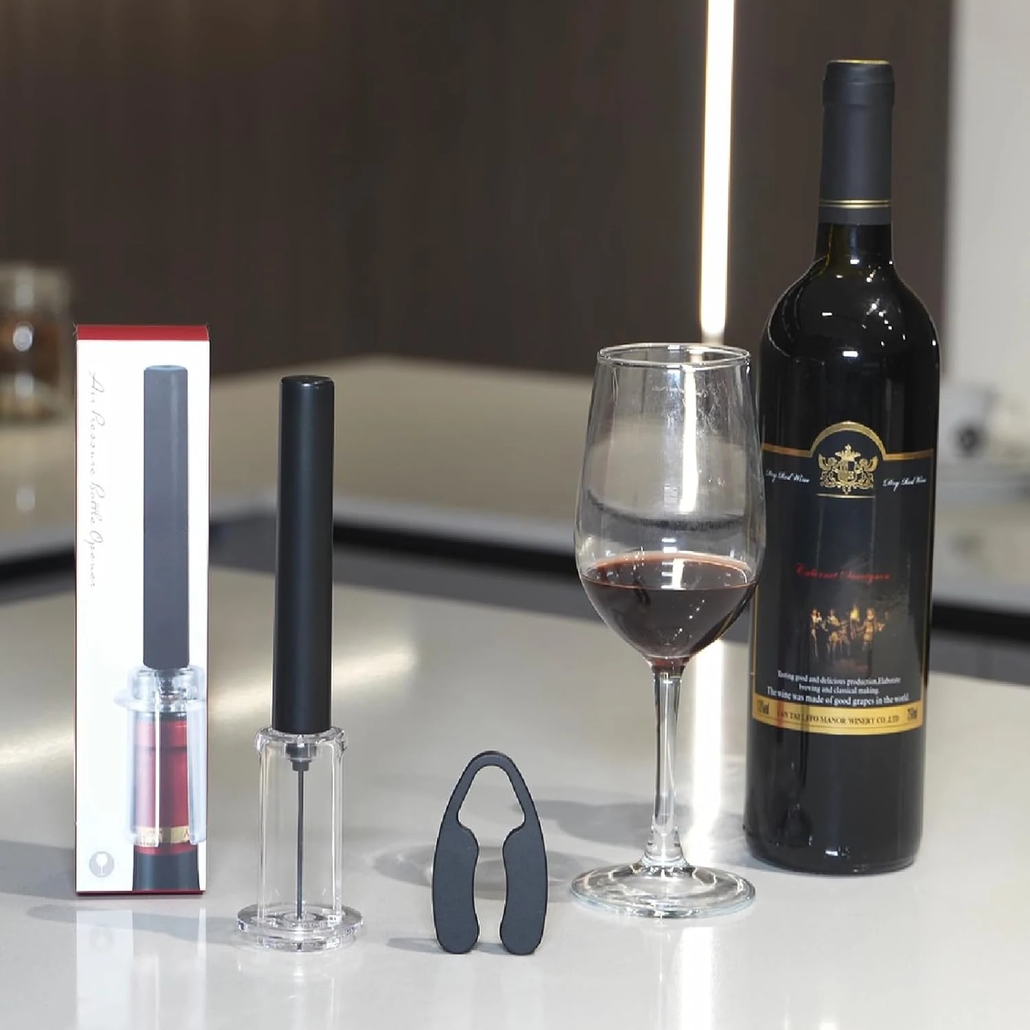 Pompe à Air ouvre-bouteille de - Wine Beer Opener avis et prix