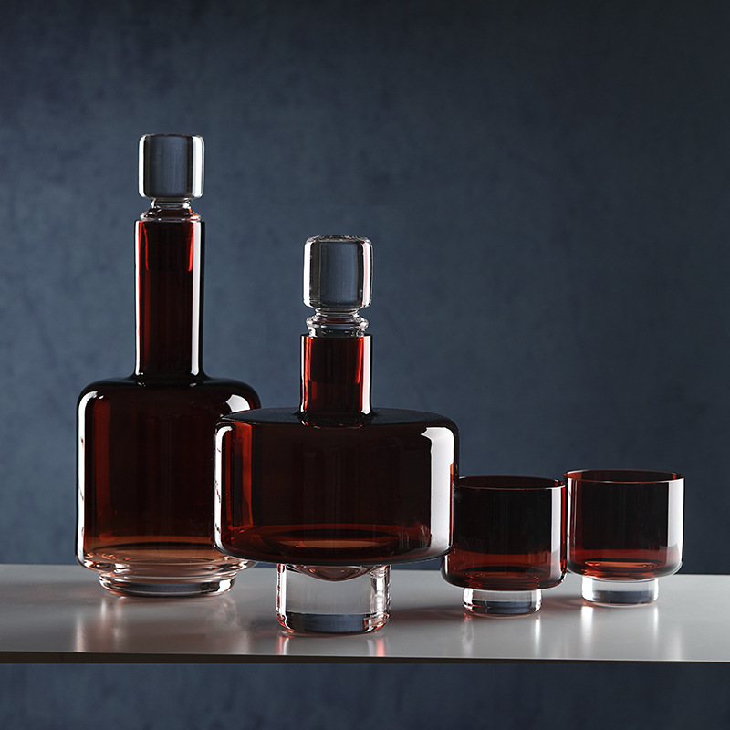 Kit à liqueur moderne et minim - Decanter Aerator Set avis et prix